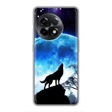 Защитные чехлы для ОнеПлас 11 Про (AlphaPrint) (ХИТ продаж) ВОЛК (Волк на луну)