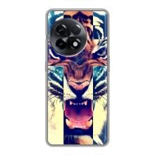 Чехлы с изображением разных животных для OnePlus 11 (Яркий Тигр)