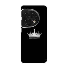 Чехол (Корона на чёрном фоне) для ВанПлас 11 (Белая корона)