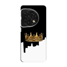 Чехол (Корона на чёрном фоне) для ВанПлас 11 (Золотая корона)