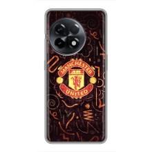 Чохол Манчестер Юнайтед для ВанПлас 11 (AlphaPrint) (емблема МЮ)