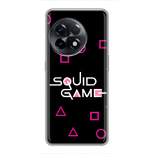 Чохол Гра в кальмара для OnePlus 11 – Лого гра кальмара