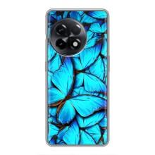 Силиконовый бампер с картинкой животных для OnePlus 11 (Крылья бабочек)