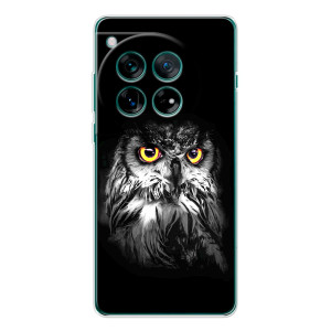 Чехлы с принтом СОВЫ для OnePlus 11R (Сова на чёрном)