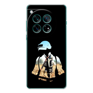 Силиконовый чехол с картинкой "Герой Pubg" на OnePlus 11R (Пубг мен)