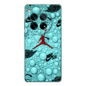 Силиконовый Чехол Nike Air Jordan на УанПлюс 11Р – Джордан Найк