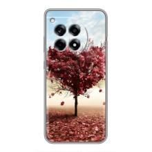 Чехлы для любимой на ВанПлас 12 Про (VPrint) (Дерево сердце)