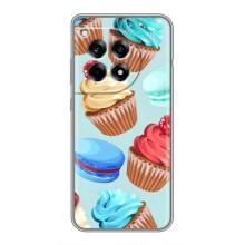 Чехлы с Фруктами для OnePlus 12 Pro (VPrint) (Кексики)