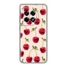 Чехлы с Фруктами для OnePlus 12 Pro (VPrint) (Вишня)