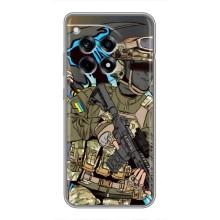 Чехлы с картинкой ЗСУ для OnePlus 12 Pro (AlphaPrint) (Воин ВСУ)