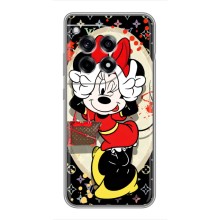 Чохол Disney Mouse OnePlus 12 Pro (PREMIUMPrint) (Мінні peace)