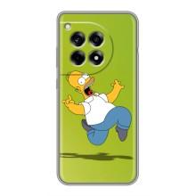 Чехол с Симпсонами для OnePlus 12 Pro (VPrint) (Гомер Симпсон)