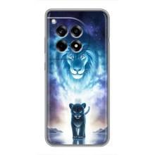 Чехол со Львом для OnePlus 12 Pro (VPrint) (Маленький лев)
