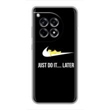 Чехол с логотипом Найк на OnePlus 12 Pro – Nike just do it