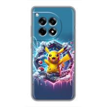 Чохол з Пікачу на OnePlus 12 Pro – Лого Пікачу