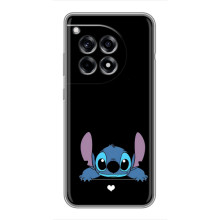 Чохол з принтом Стіч на OnePlus 12 Pro – Стіч на чорному