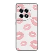 Чохол з розовим принтом для OnePlus 12 Pro – Рожеві губи