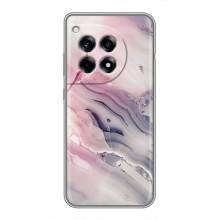 Мраморный чехол на OnePlus 12 Pro (VPrint) (Пурпурный Мрамор)