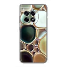 Мраморный чехол на OnePlus 12 Pro (VPrint) (Радужный Мрамор)