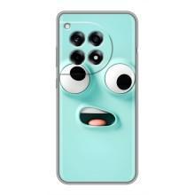 Силиконовые Чехлы (смешные стикеры) для OnePlus 12 Pro – мордочка