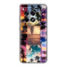 Силиконовый чехол с КАРТИНКАМИ лето для OnePlus 12 Pro (AlphaPrint) – Летний отпуск
