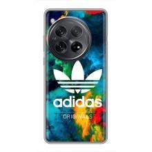 Чохли Адидас для OnePlus 12 (AlphaPrint) (Яскравий Адідас)