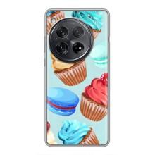Чехлы с Фруктами для OnePlus 12 (VPrint) (Кексики)