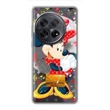 Чехол Disney Mouse OnePlus 12 (PREMIUMPrint) (Minni с бантиком)