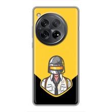 Чехол PUBG для ВанПлас 12 (AlphaPrint) (Пабг в шлеме)