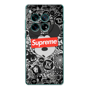 Чехол с Брендами одежды на ВанПлас 12 – Supreme Маус