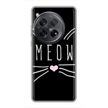 Бампер с изображением Котиков для ВанПлас 12 (КОТИК MEOW)