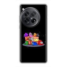 Чохли Амонг Ас для OnePlus 12 (AlphaPrint) (Амонг-ас)