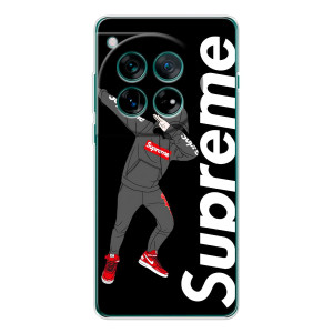 Чехол для OnePlus 12 с картинкой Supreme (AlphaPrint)