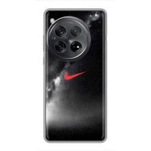 Чехол для OnePlus 12 - с принтом Найк (AlphaPrint) (Найк красный)