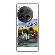 Чехол с принтом Собаки Патрон для OnePlus 12 (Храбрый Патрон)