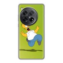 Чехол с Симпсонами для OnePlus 12 (VPrint) (Гомер Симпсон)
