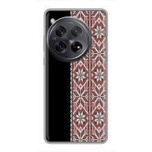 Силиконовый Чехол на OnePlus 12 с картинкой Вышиванки (Стильная вишиванка)