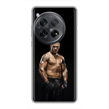 Чехол с картинкой Александр Усик для OnePlus 12 – Усик на черном