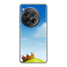 Чехол с мультфильмом Шрек на OnePlus 12 – Голова Шрека