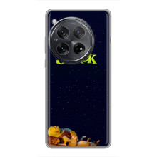 Чехол с мультфильмом Шрек на OnePlus 12 – Шрек лого