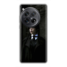 Чохол з дизайном Венздей 2 на OnePlus 12 – Венздей в костюмі