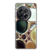 Мраморний чехол на OnePlus 12 (VPrint) (Радужний Мрамор)