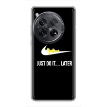 Силиконовый Чехол на OnePlus 12 с картинкой Nike (Later)