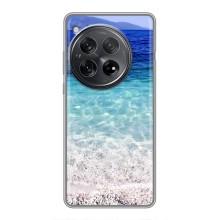 Силиконовый чехол с КАРТИНКАМИ лето для OnePlus 12 (AlphaPrint) (Море)
