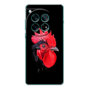 Силиконовый чехол с птичкой на OnePlus 12 – Петушок