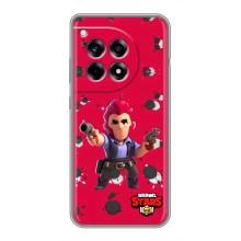 Бампер (ТПУ) з принтом Brawl Stars на Ванплас 12р (Кольт на червоному)