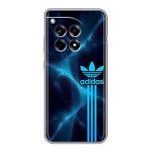Чехлы Адидас для OnePlus 12R (AlphaPrint) (Синий Адидас)