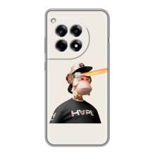 Чехлы с Обезьянами NFT для OnePlus 12R (AlphaPrint) (обезьяна NFT в очках)