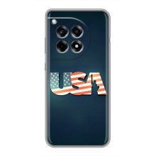 Чехол Флаг USA для OnePlus 12R (USA)