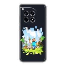 Чохол Майнкрафт на OnePlus 12R (AlphaPrint) Minecraft